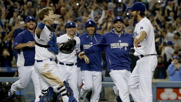 Kershaw Celebrates