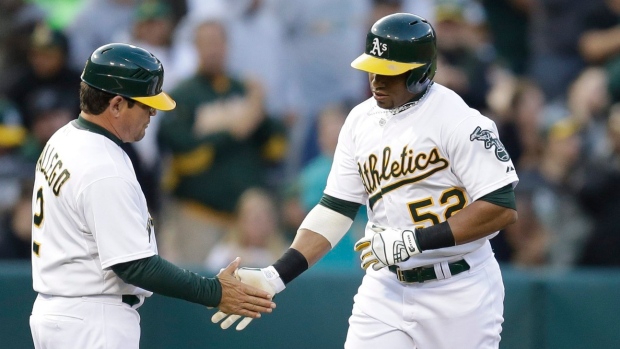 Yoenis Cespedes, The Canadian Press Yoenis Cespedes