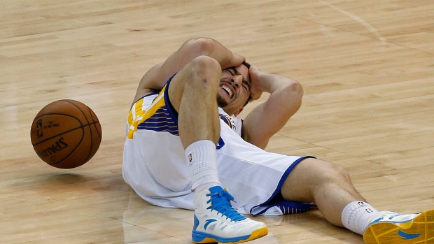 Klay Thompson, The Canadian Press Klay Thompson