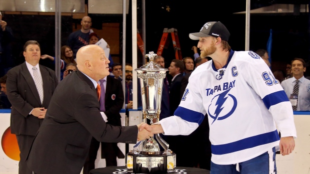 Bill Daly and Steven Stamkos, Bruce Bennett/Getty Images Bill Daly and Steven Stamkos