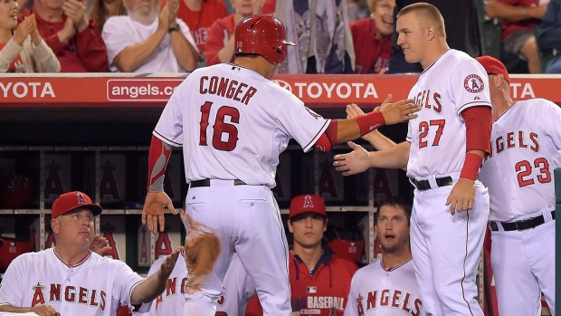 Kendrick's RBI double in 10th leads Angels over Rangers after Choo's HR ties it in 9th Article Image 0