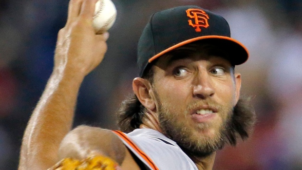 Madison Bumgarner, The Canadian Press Madison Bumgarner