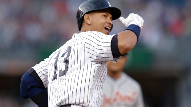 Alex Rodriguez, The Canadian Press Alex Rodriguez