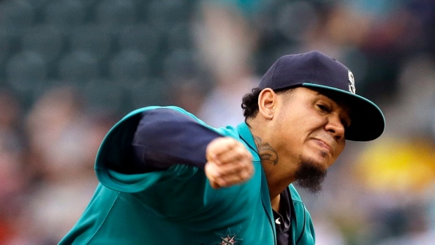 Felix Hernandez gets run support, Logan Morrison homers twice as Seattle routs Boston 12-3 Article Image 0, The Canadian Press Felix Hernandez gets run support, Logan Morrison homers twice as Seattle routs Boston 12-3 Article Image 0