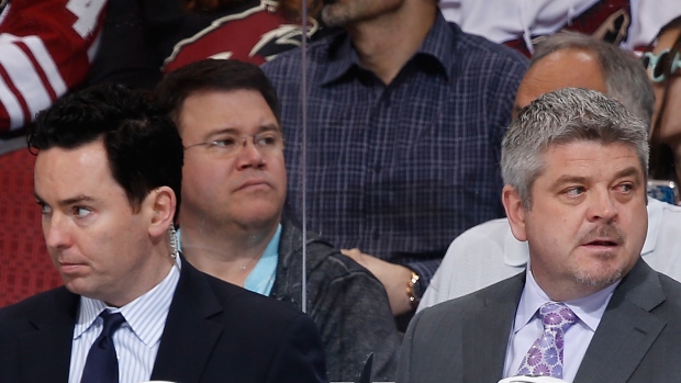 Jay Woodcroft and Todd McLellan, Christian Petersen/Getty Images Jay Woodcroft and Todd McLellan