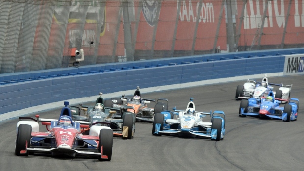 Rahal wins second career IndyCar race after wild ride at Auto Club Speedway Article Image 0, The Canadian Press Rahal wins second career IndyCar race after wild ride at Auto Club Speedway Article Image 0