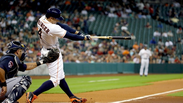 Homers by Upton brothers power Atlanta Braves to 3-2 win over Houston Astros Article Image 0, The Canadian Press Homers by Upton brothers power Atlanta Braves to 3-2 win over Houston Astros Article Image 0