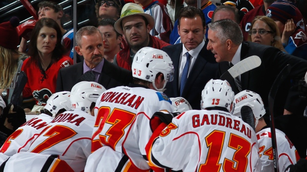 Calgary Flames Coaches , Doug Pensinger/Getty Images Calgary Flames Coaches