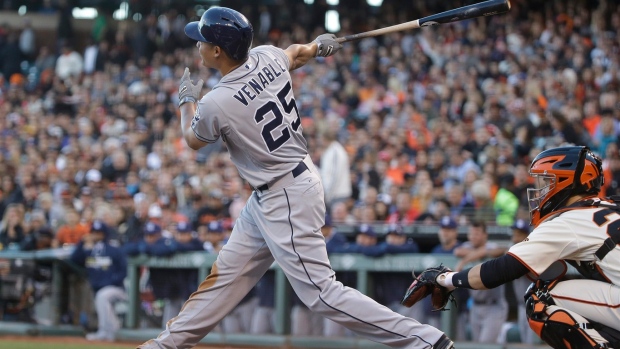 Hahn wins his third straight as Padres beat the Giants, 7-2 Article Image 0, The Canadian Press Hahn wins his third straight as Padres beat the Giants, 7-2 Article Image 0