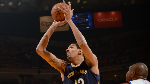 Alexis Ajinca , Noah Graham/National Basketball Association/Getty Images Alexis Ajinca
