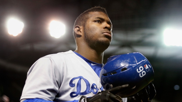 Yasiel Puig, Christian Petersen/Getty Images Yasiel Puig