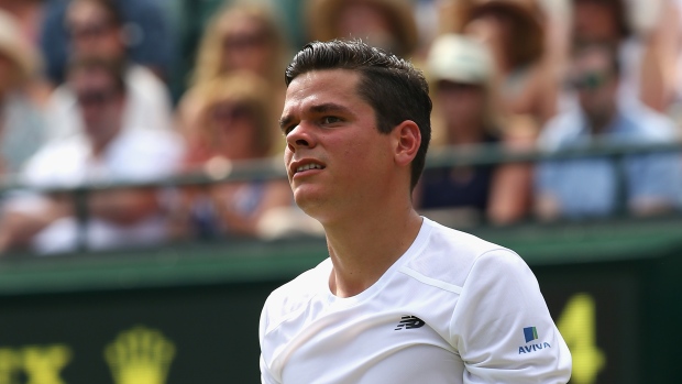 Milos Raonic, Ian Walton/Getty Images Milos Raonic