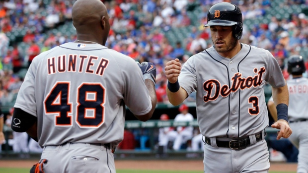 Double dose of Martinez for Tigers in their 6th win in row, 8-6 over slumping Rangers Article Image 0, The Canadian Press Double dose of Martinez for Tigers in their 6th win in row, 8-6 over slumping Rangers Article Image 0