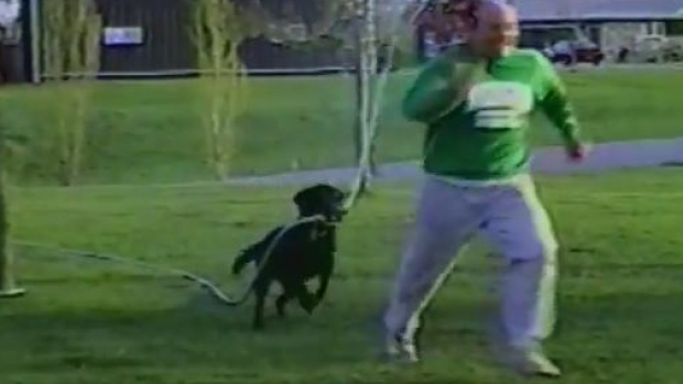 Dog Sprays Owner