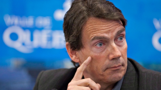 Quebecor President Pierre Karl Peladeau, The Canadian Press Quebecor President Pierre Karl Peladeau