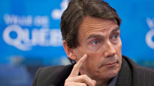 Quebecor President Pierre Karl Peladeau