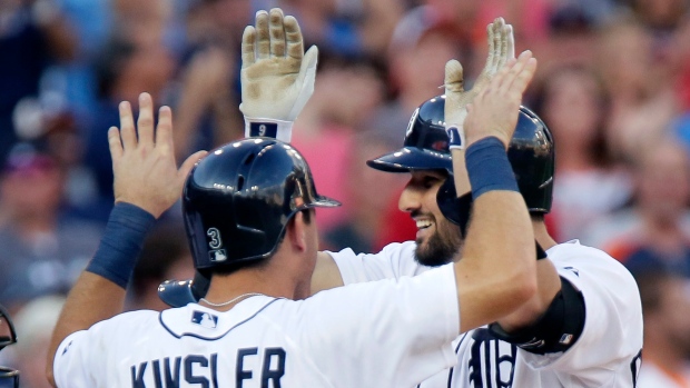 Nick Castellanos and Ian Kinsler