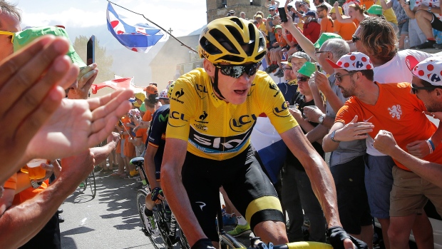 Chris Froome, The Canadian Press Chris Froome