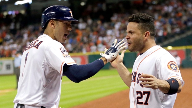 Carlos Correa and Jose Altuve