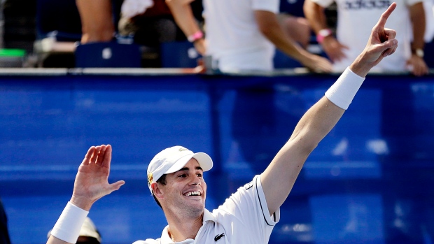John Isner, The Canadian Press John Isner