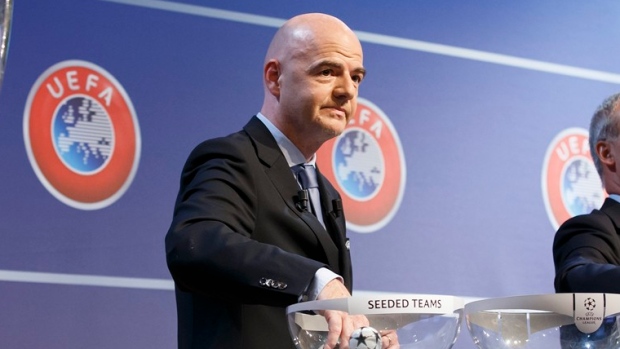 top UEFA official Gianni Infantino