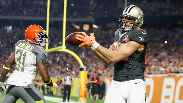 Jimmy Graham, Christian Petersen/Getty Images Jimmy Graham