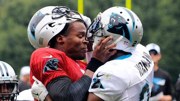 Josh Norman and Cam Newton