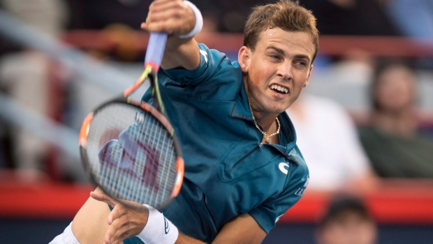 Vasek Pospisil, The Canadian Press Vasek Pospisil