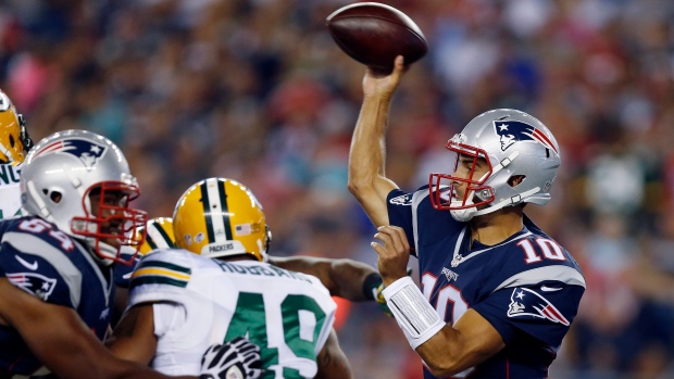 Jimmy Garoppolo , The Canadian Press Jimmy Garoppolo