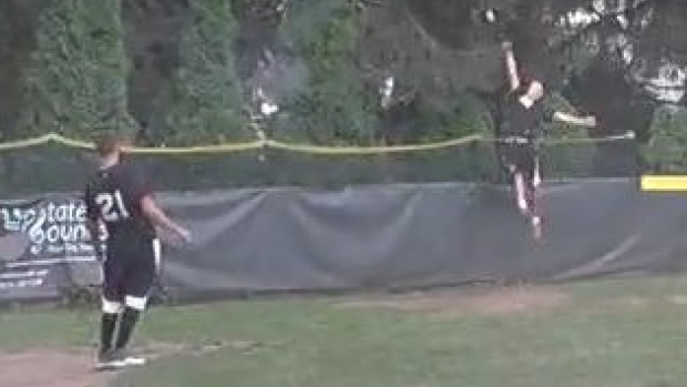 Wiffle Ball Catch