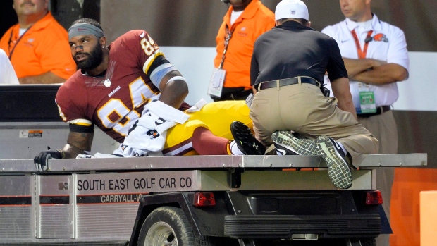With Paul, Paulsen out for season, Reed hurt, young trio of Redskins TEs get significant reps Article Image 0, The Canadian Press With Paul, Paulsen out for season, Reed hurt, young trio of Redskins TEs get significant reps Article Image 0