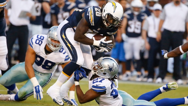 Melvin Gordon, The Canadian Press Melvin Gordon