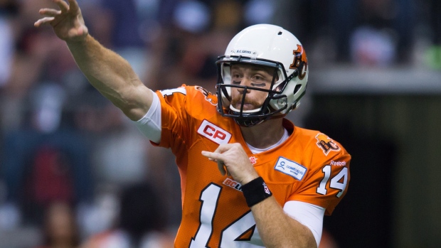 Travis Lulay, The Canadian Press Travis Lulay