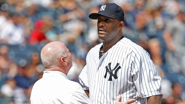 CC Sabathia , The Canadian Press CC Sabathia