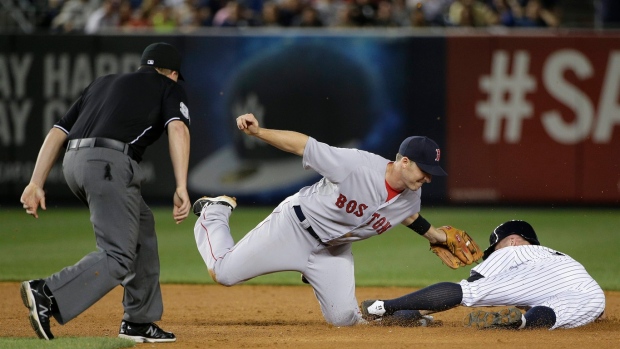 Napoli hits solo HR off Tanaka with 2 outs in 9th, leads Lester, Red Sox over Yankees 2-1 Article Image 0