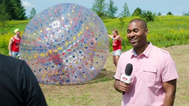 Cabbie and the Zorb