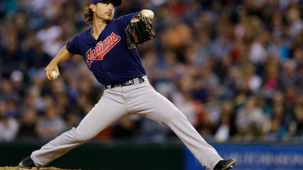 Indians' Tomlin throws 1-hitter, strikes out career-high 11 in 5-0 victory over Mariners Article Image 0