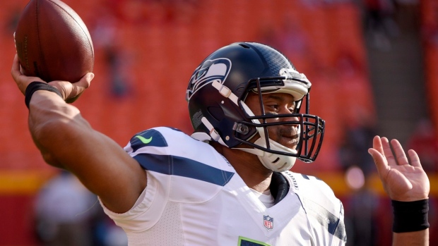 Russell Wilson, The Canadian Press Russell Wilson