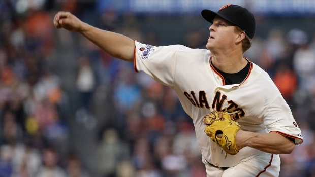 Matt Cain, The Canadian Press Matt Cain