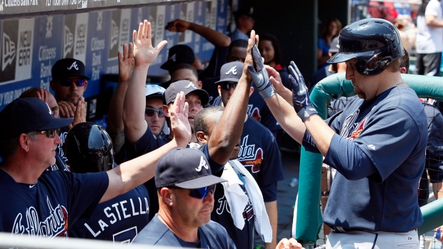 B.J. Upton has 2 RBIs and Braves cap 4-game sweep of Phillies with 3-2 win Article Image 0, The Canadian Press B.J. Upton has 2 RBIs and Braves cap 4-game sweep of Phillies with 3-2 win Article Image 0