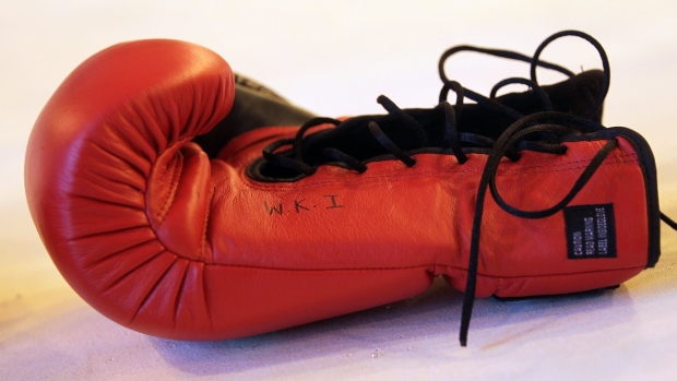Boxing glove, Johannes Simon/Bongarts/Getty Images Boxing glove