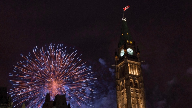 Parliament Hill on Canada Day, The Canadian Press Parliament Hill on Canada Day
