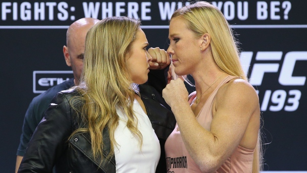 Ronda Rousey Holly Holm, Michael Dodge/Zuffa LLC/UFC/Getty Images Ronda Rousey Holly Holm