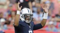 Mariota celebrates