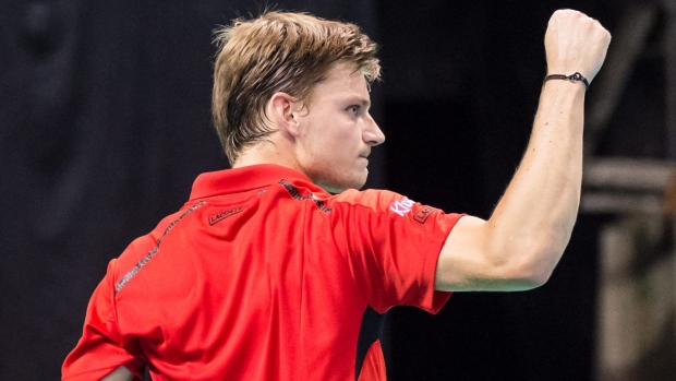 David Goffin, The Canadian Press David Goffin