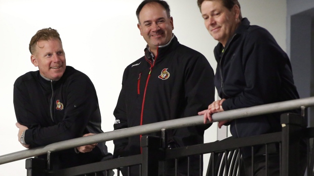 Senators Daniel Alfredsson Pierre Dorion Randy Lee