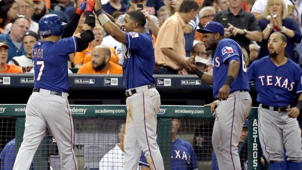 Rangers celebrate, The Canadian Press Rangers celebrate