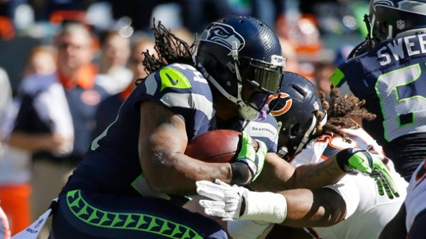 Marshawn Lynch, The Canadian Press Marshawn Lynch