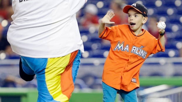 Lucas singles home winning run in 11th and Marlins beat Phils 5-4 Article Image 0, The Canadian Press Lucas singles home winning run in 11th and Marlins beat Phils 5-4 Article Image 0