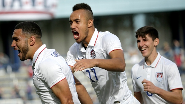 Carter-Vickers, Kiesewetter, Hyndman celebrate